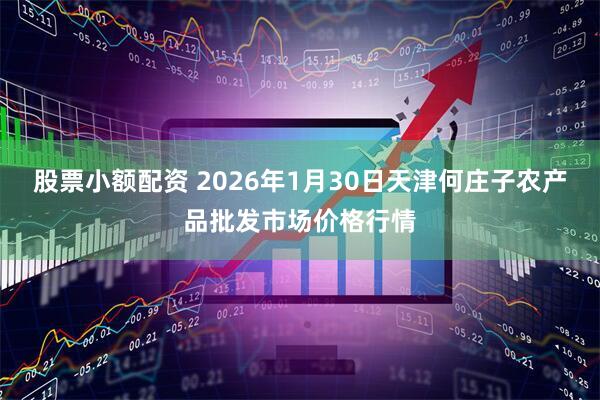 股票小额配资 2026年1月30日天津何庄子农产品批发市场价格行情